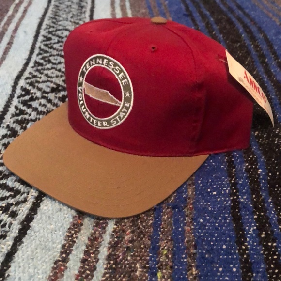Vintage 90s Tennessee State Snap Back Hat - Picture 1 of 10
